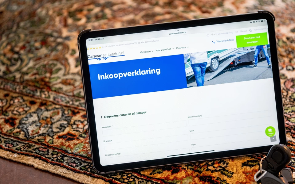 RDW-vrijwaring bij verkoop van Hymer camper