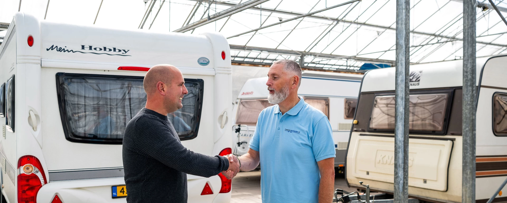 Caravan verkopen? Ontvang direct een bod