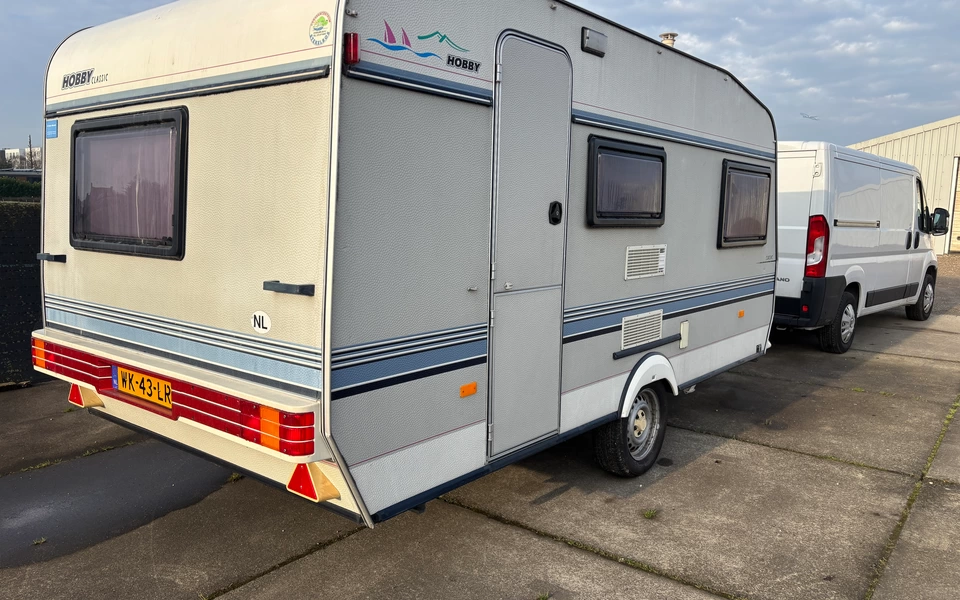 Hobby caravan verkopen