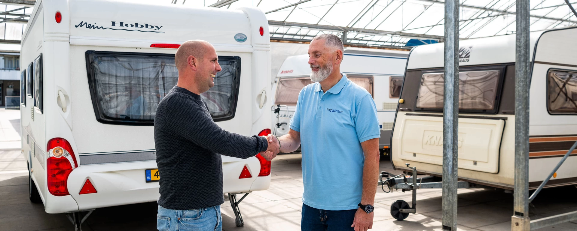 Knaus caravan verkopen